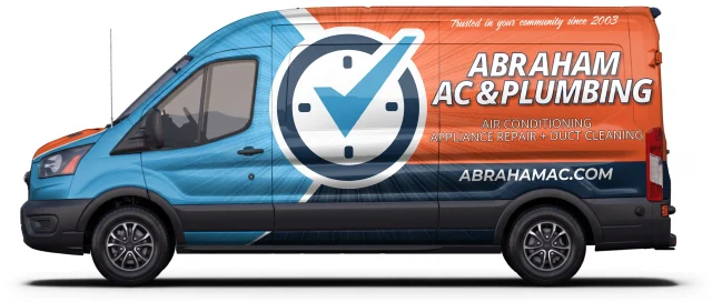 Abraham AC service van artwork