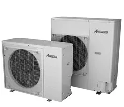 Amana heat pump product image from official catalog literature.