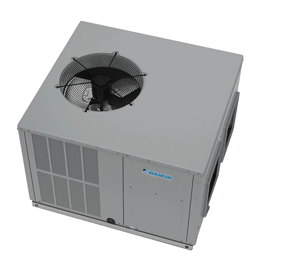 Daikin packaged heat pump product image for Broward County equipment quote planning.