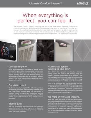 Ultimate Comfort System™ Product Card - Abraham AC